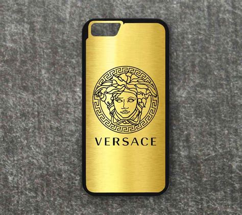 versace iphone gold case|Versace phone case.